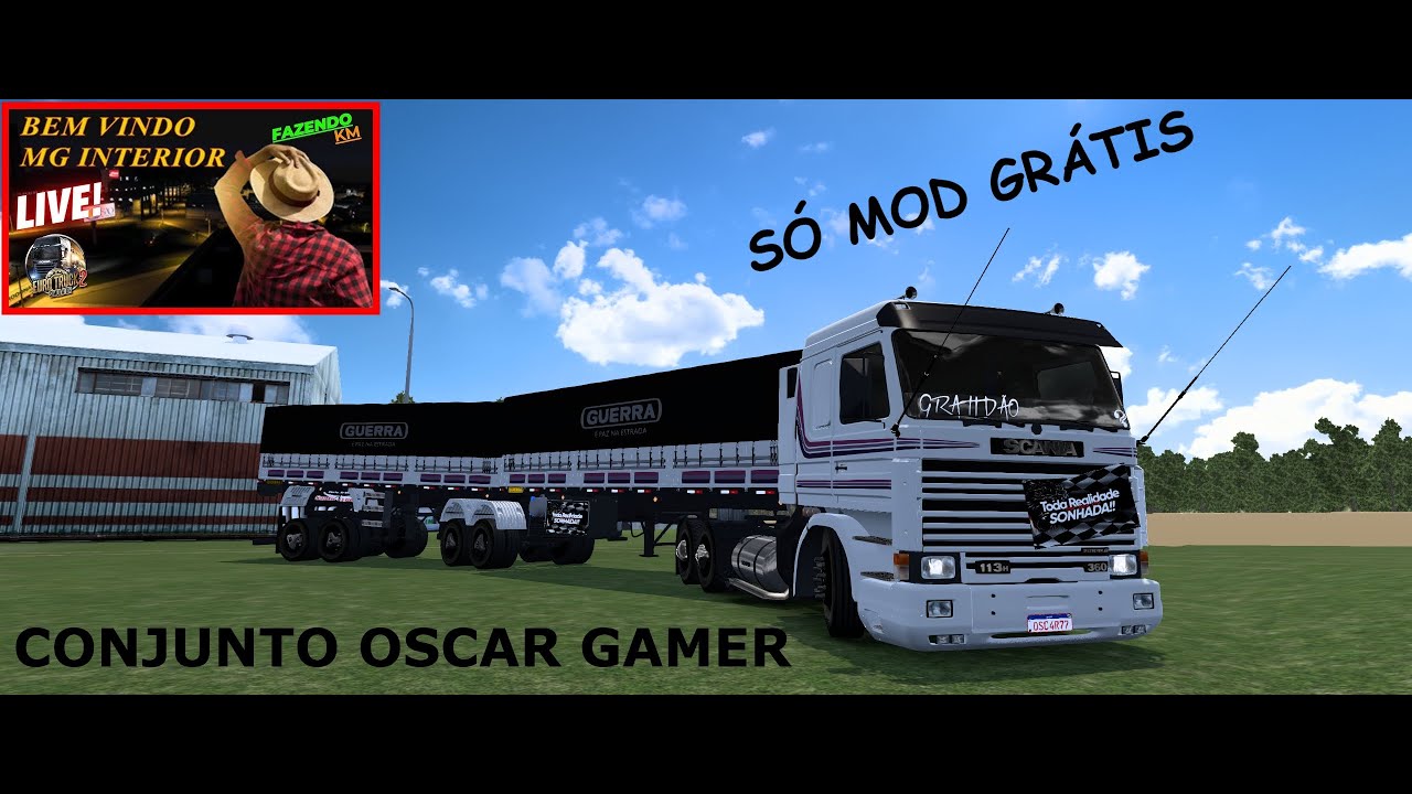 Euro Truck Simulator 2 - SÓ MOD GRÁTIS