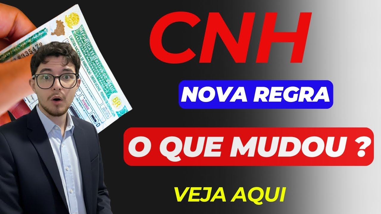 NOVA REGRA DA CNH: AUTOESCOLA DEIXA DE SER OBRIGATÓRIA