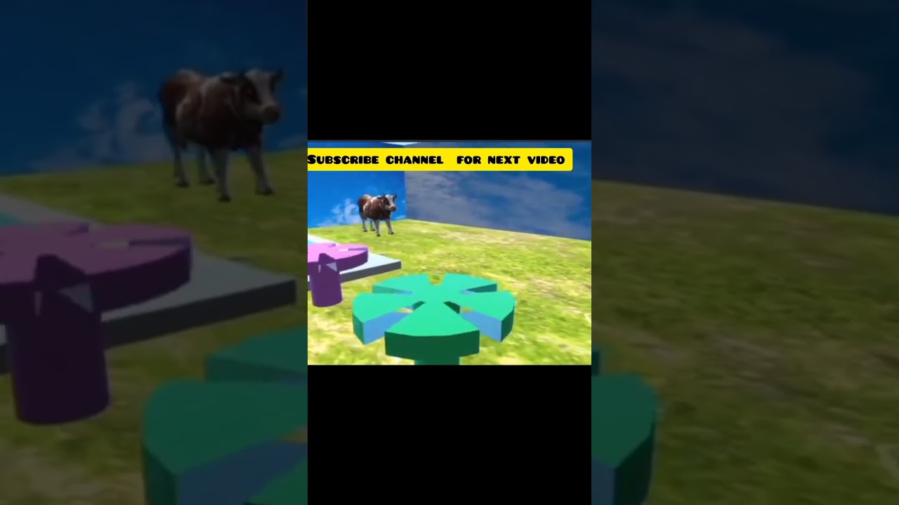 funny video 3d animal crossing fountain game