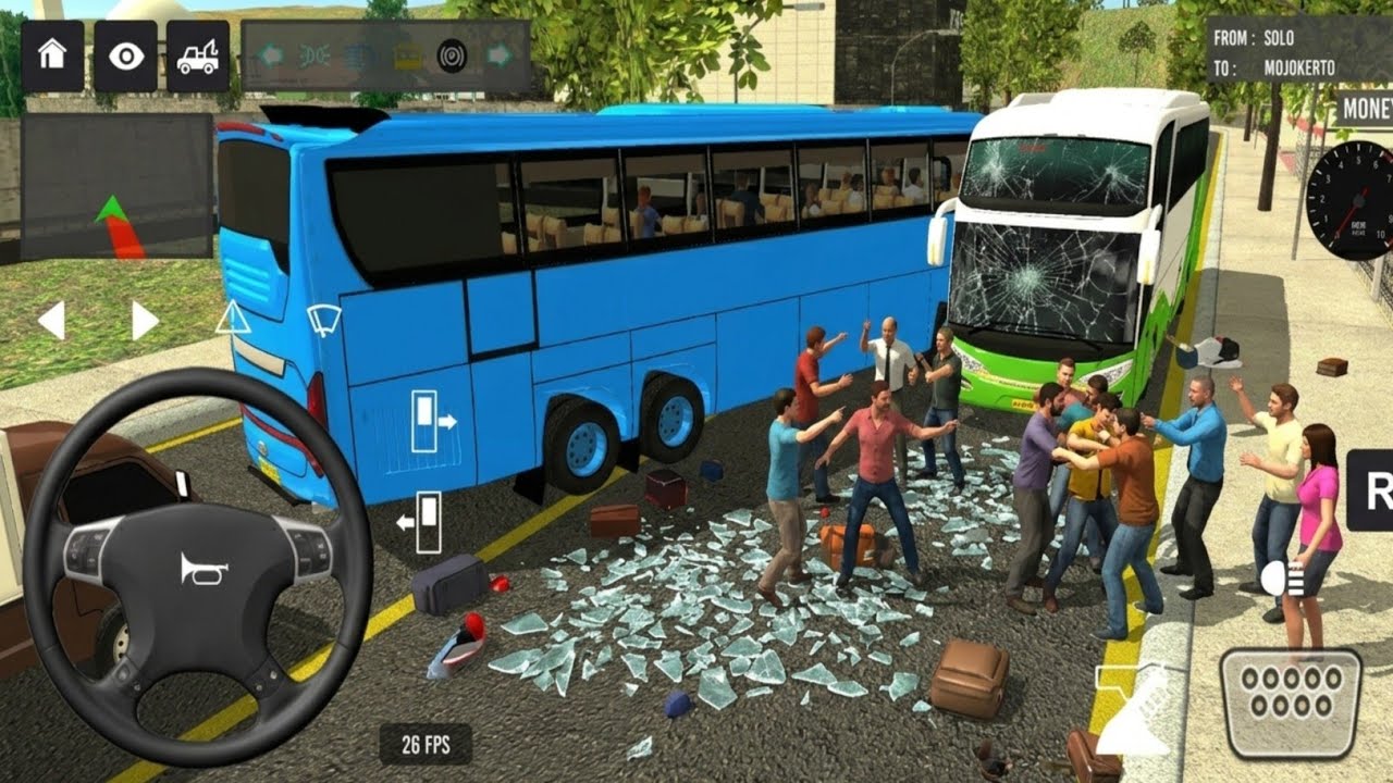 Indonesia Coach bus driving 😍💥 | Euro bus simulator 2026 Android gameplay #game 1 Part 69