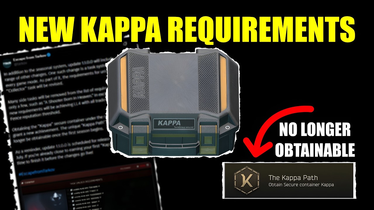 Kappa Requirements are CHANGING - Tarkov News
