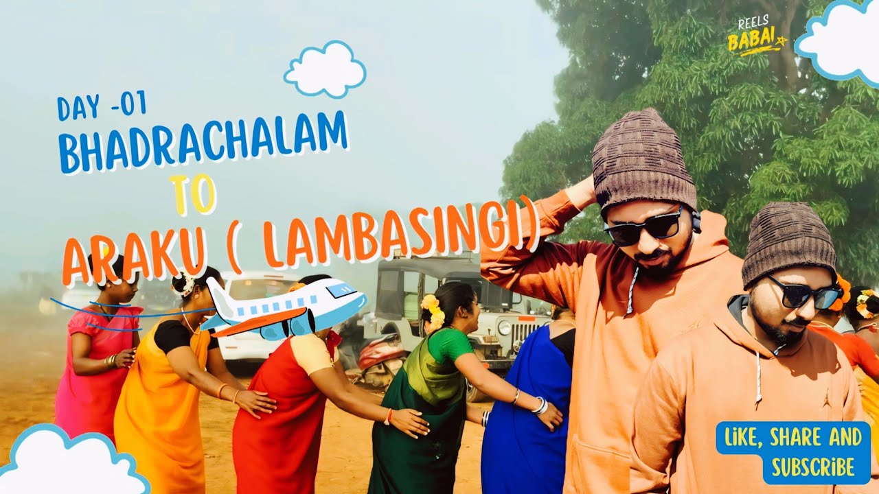 Bhadrachalam to Araku valley || Day - 01 lambasingi || travel vlog video ||
