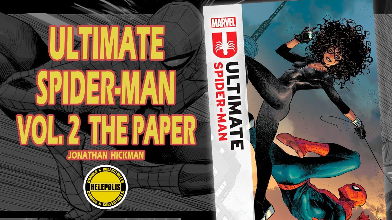 Ultimate Spider-Man Vol. 2 The Paper Por Jonathan Hickman | Marvel Comics | Venom