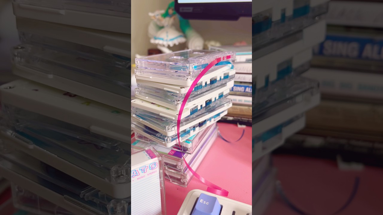 📼 Cassette Mixtape Basics ⭐️ #retrotech #y2k #mixtape