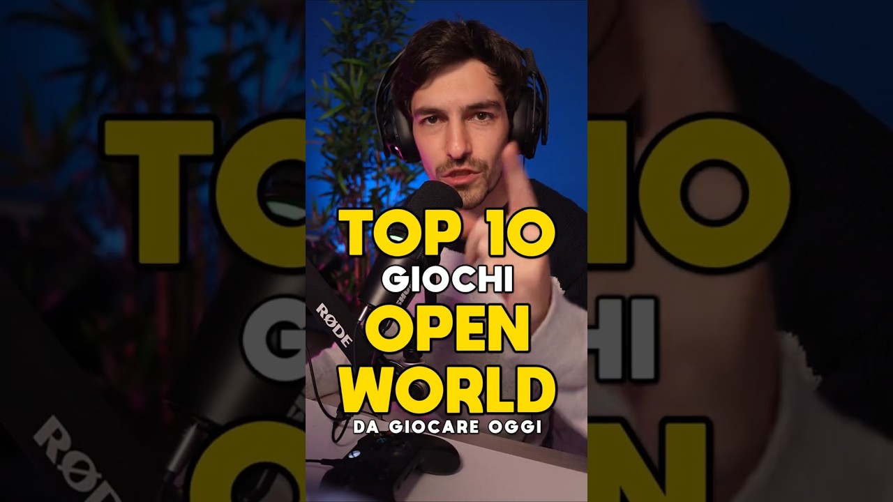 TOP 10 🏆 GIOCHI OPEN WORLD
