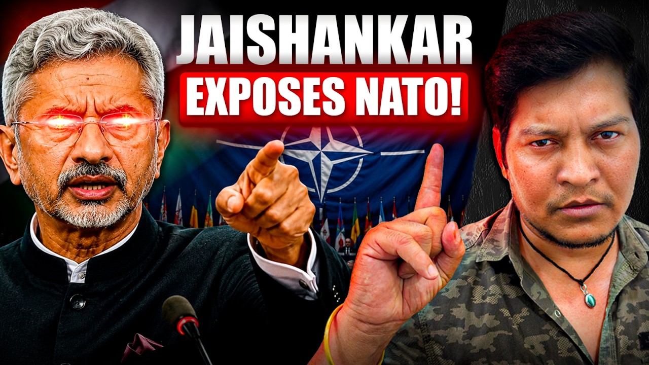 S. Jaishankar Finland Angry Speech | Lucky Bisht | War ruins stocks Market only Europe profits!