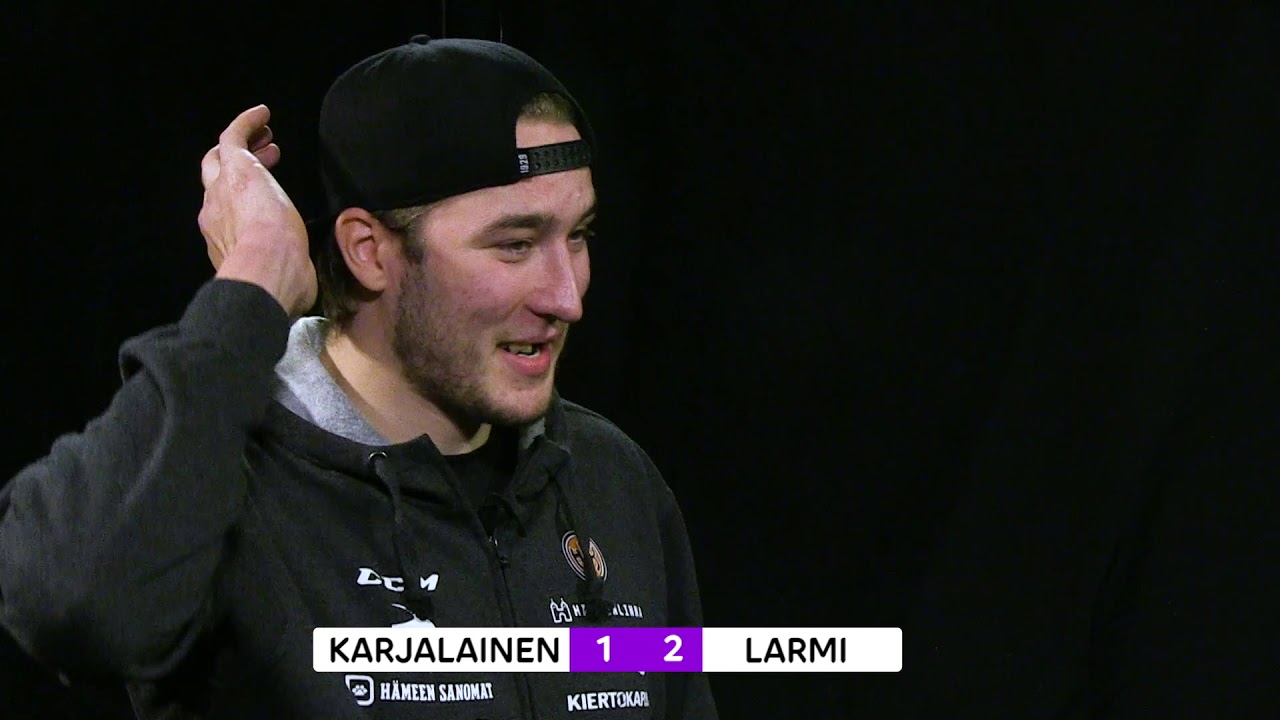 Paskavitsibattlessa HPK:n Miro Karjalainen ja Emil Larmi