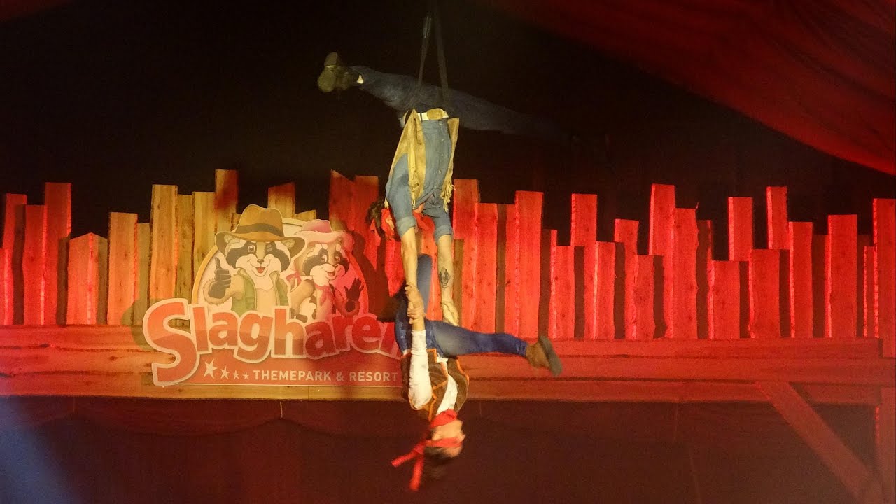 Attractiepark Slagharen Wstern Circus Show Met Randy & Rosie 2022