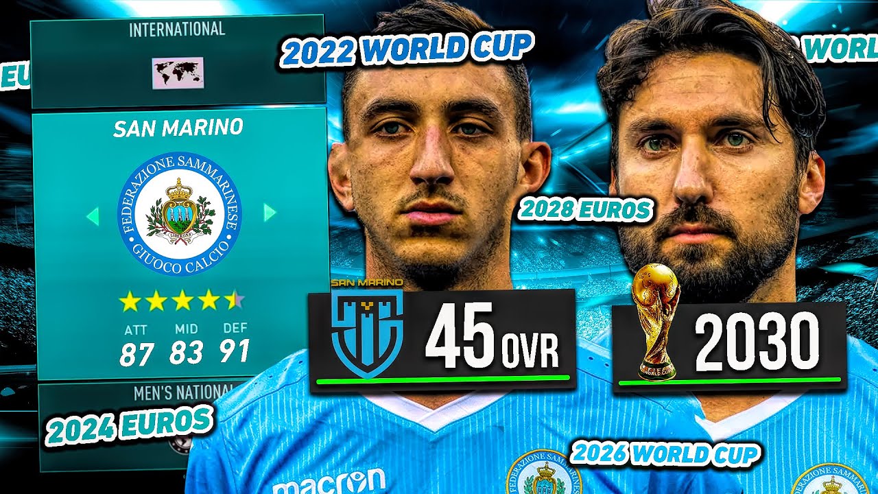 I *TAKEOVER* the WORST NATIONAL TEAM for 10 YEARS... (5th SMALLEST COUNTRY IN THE WORLD! 🌎)