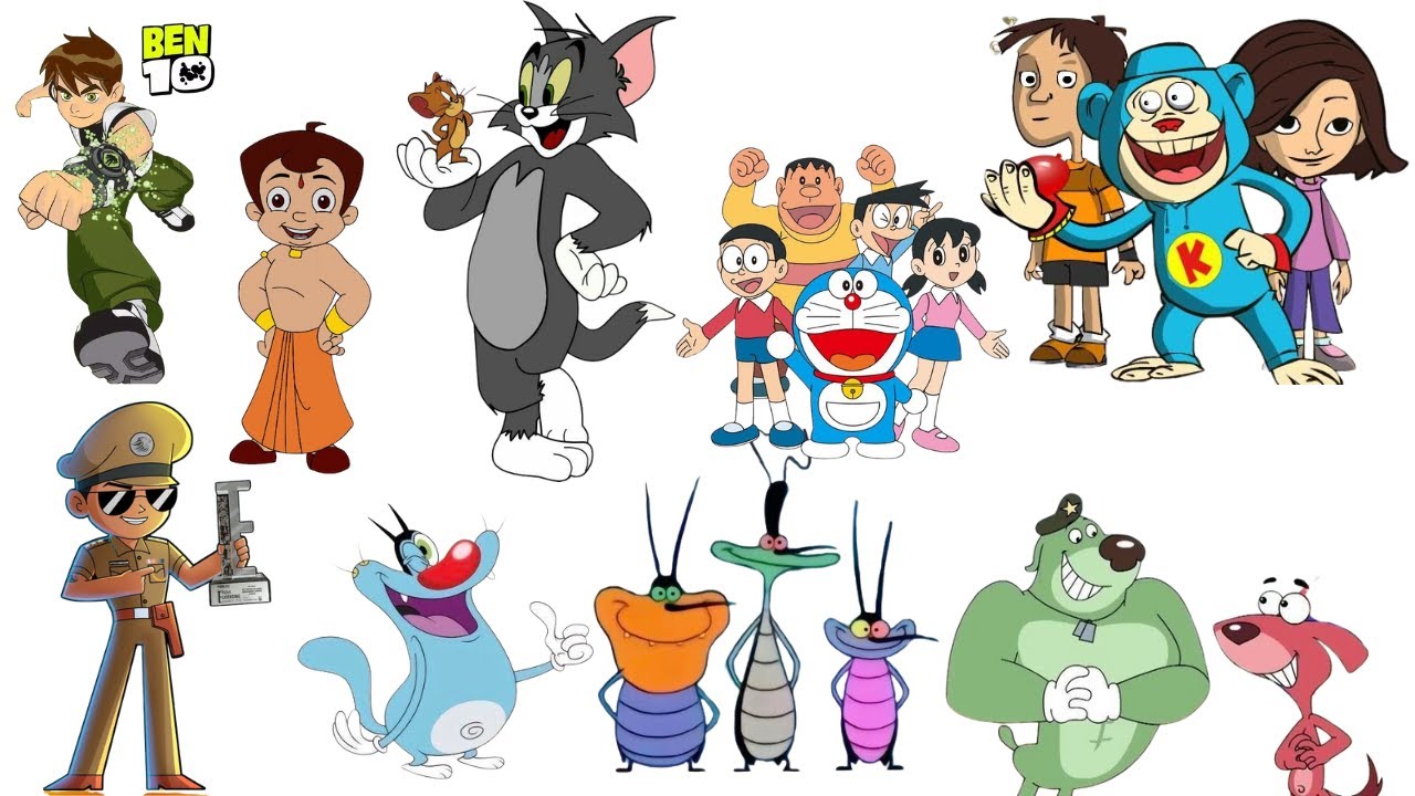 Top Indian Cartoon Characters’ Names in Hindi & English | Fun for Kids! 😄🇮🇳
