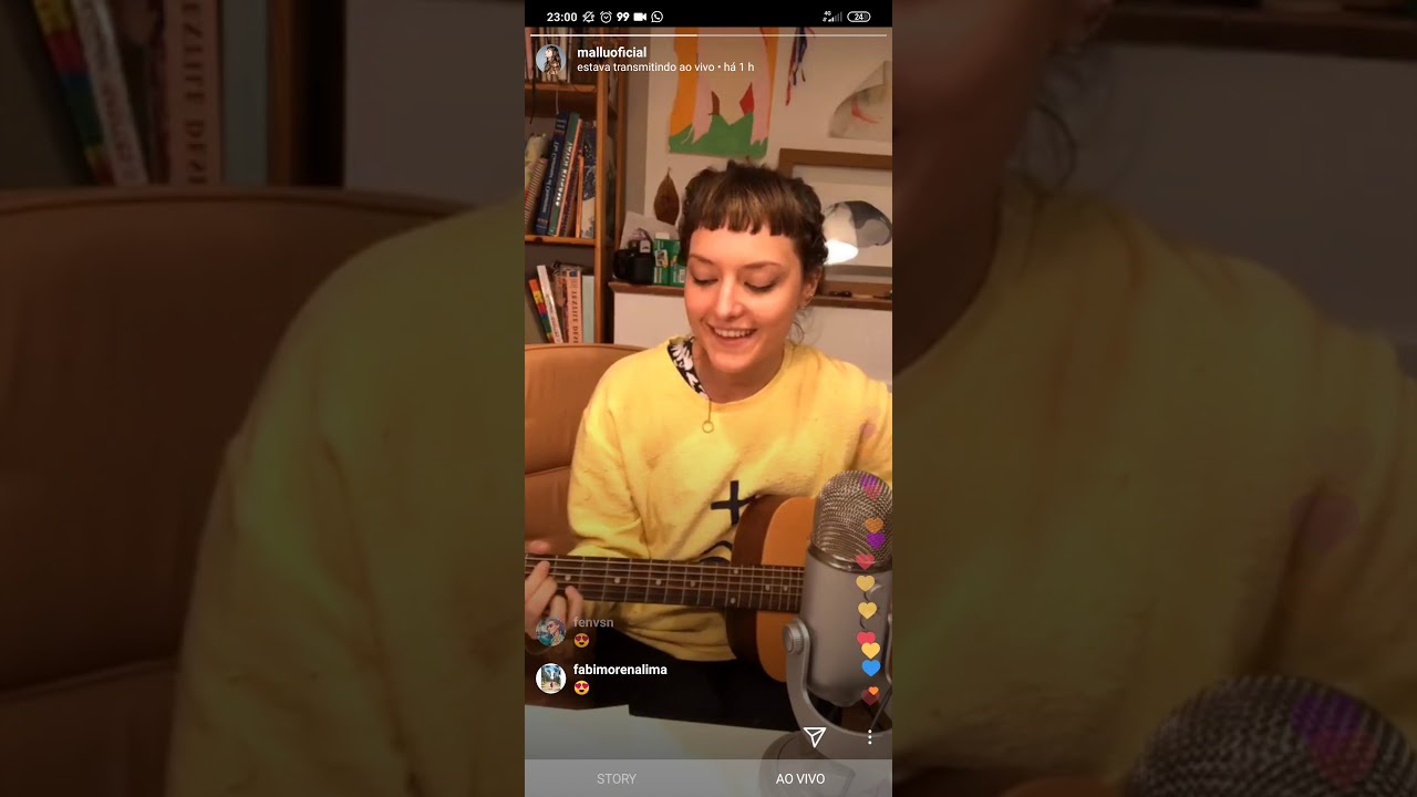 Mallu Magalhães - Quero Quero, Live Instagram (Música nova)