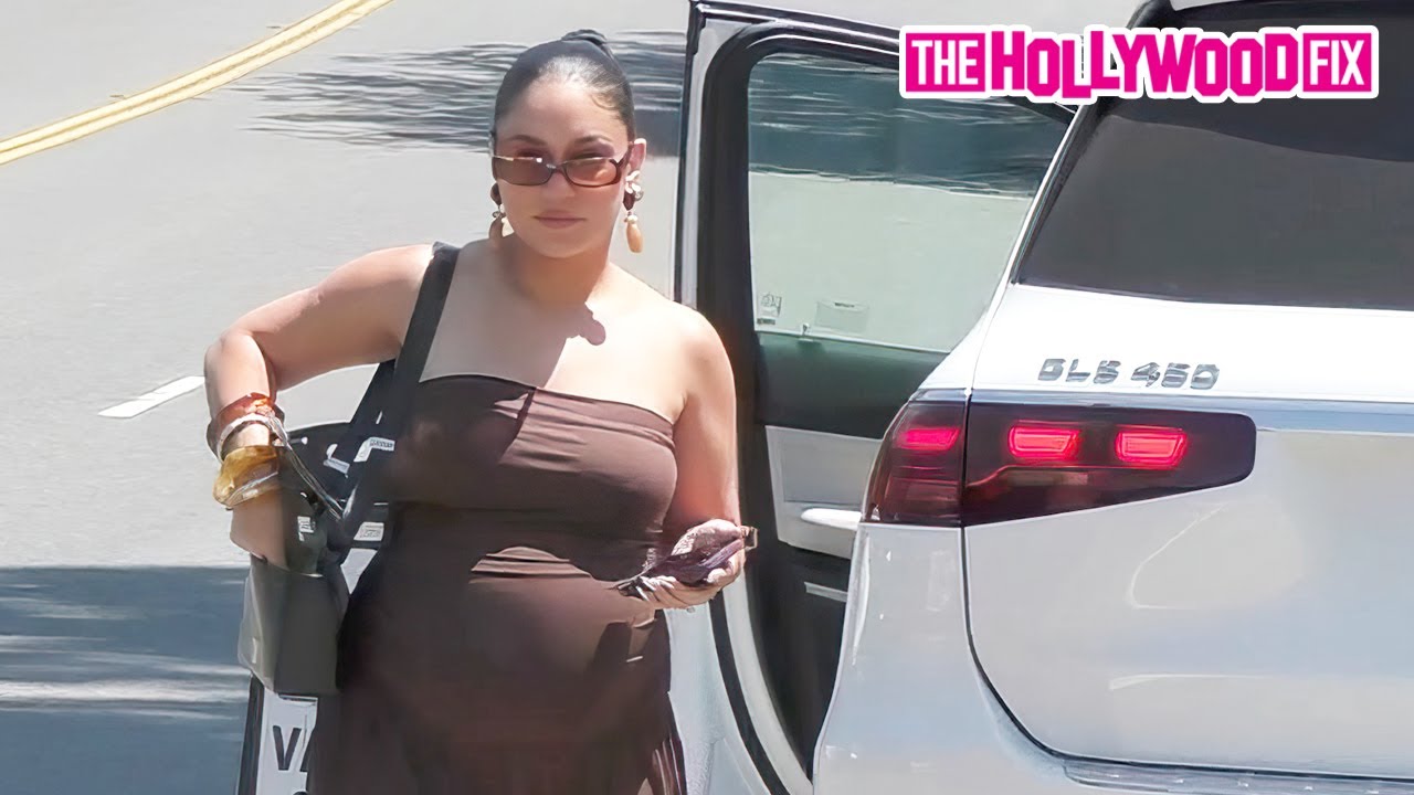 Vanessa Hudgens Shows Off Her Baby Bump While Pregnant At The 'Day Of Indulgence' Party In L.A.