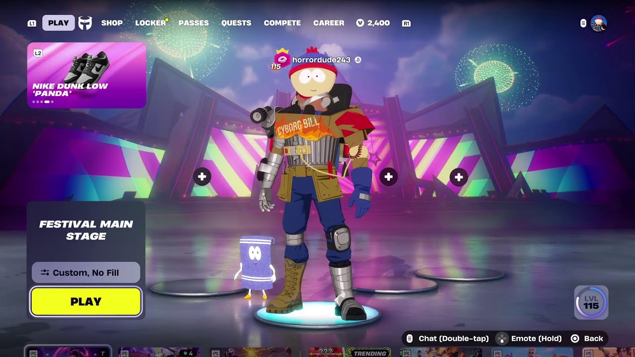 Fortnite Pacific Break #20 South Park!!!