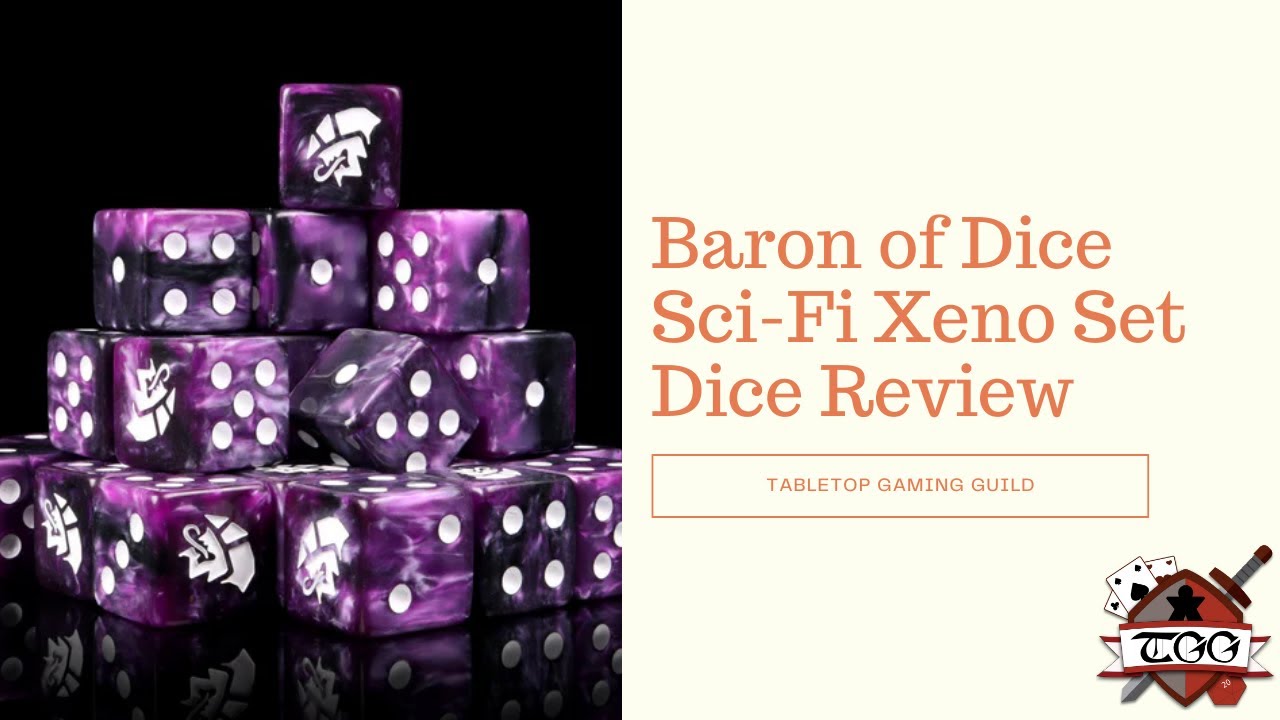 Baron of Dice Sc-iFi Xeno Set Dice Review