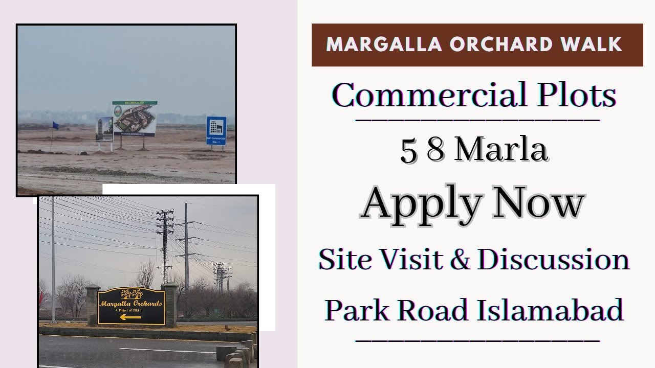 Margalla Orchard Walk DHA Commercial Apply Or Not Site Visit & Discussion @Nexus Estate TV |