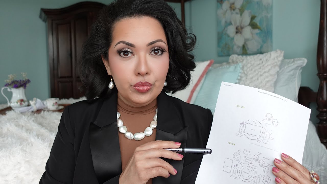 ASMR Aula de Etiqueta com Edith Rubenstein #VozSuave