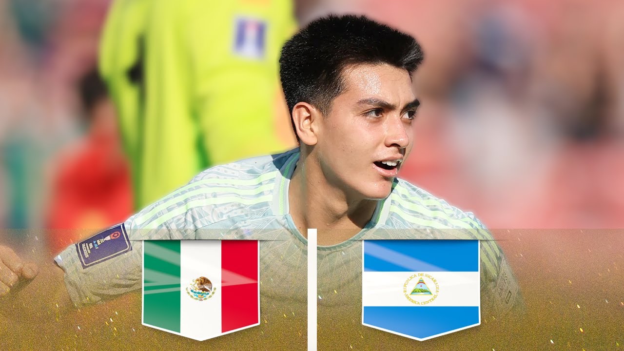 &iexcl;M&eacute;xico va a la Gran Final del Mundial Sub-17 tras vencer a Nicaragua!