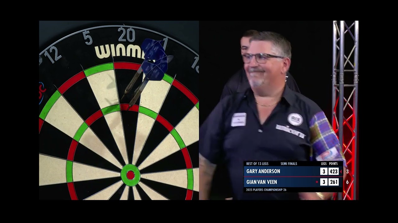 SEMI-FINAL | Gian Van Veen vs Gary Anderson | Players Championship 26 2025 🎯