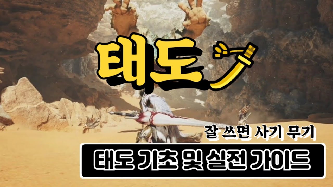 몬스터헌터 와일즈. 태도 기초 & 상세 가이드 및 실전 응용 팁. (태도는 사기다)