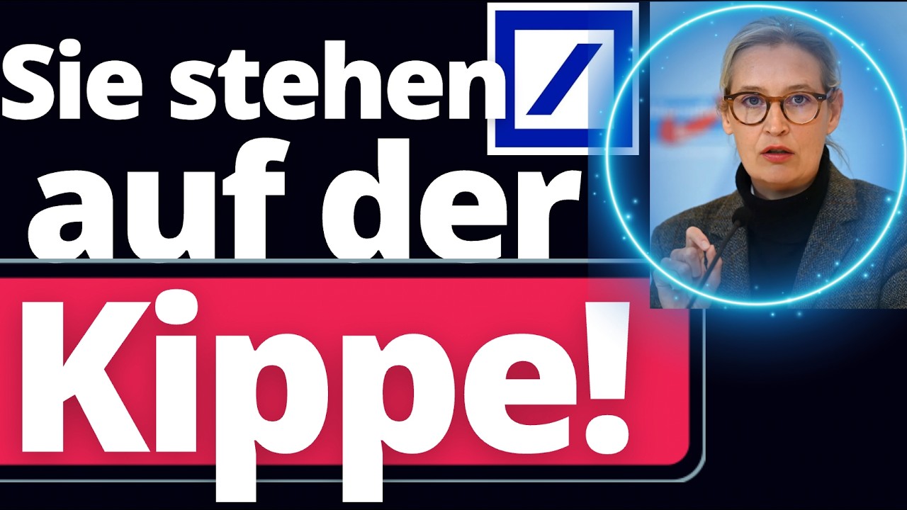 Totalschaden f&uuml;r deutsche Bank nach AfD K&uuml;ndigung!