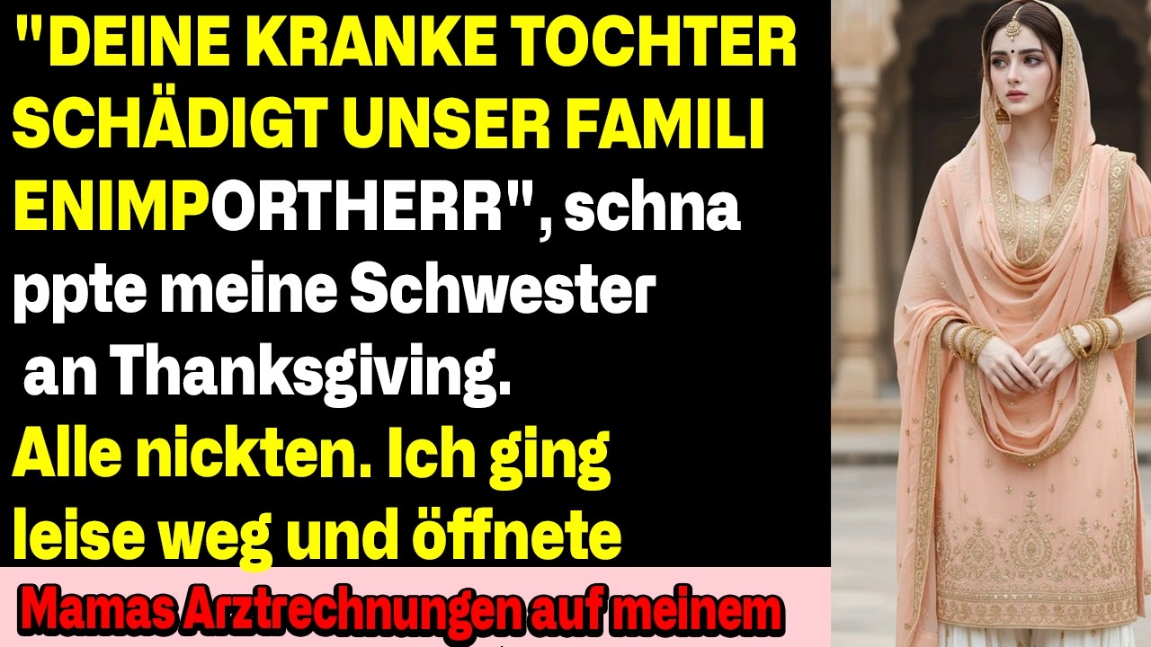 Meine Schwester Sagte: „Deine Kranke Tochter Ruiniert Unser Image“ – Dann Kam Die Wahrheit