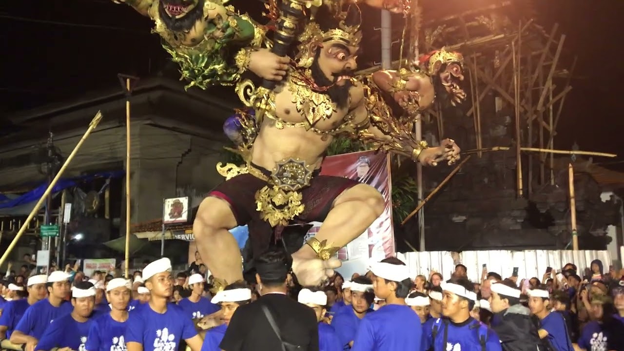 Ogoh ogoh STT YUWANAGIRI banjar Tegal Kuta GATOTKACA 