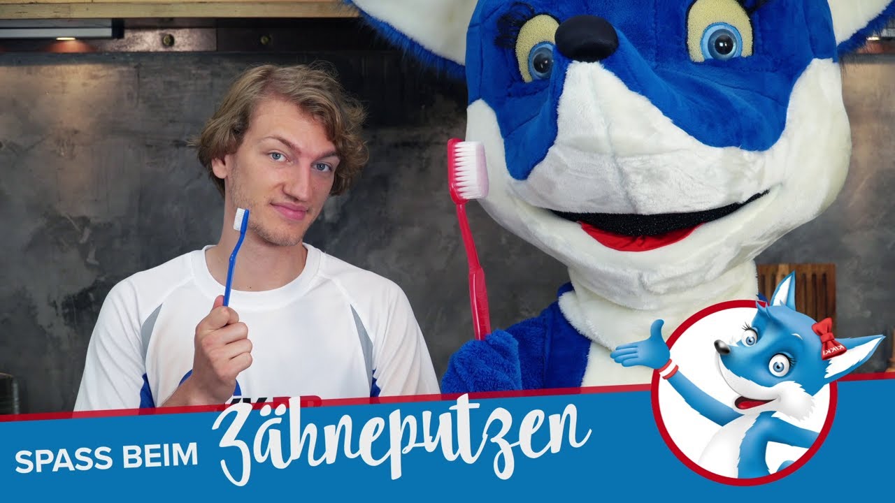 Richtig Zähne putzen Kinder Video mit KIKKI (Zahnputzvideo Kinder)