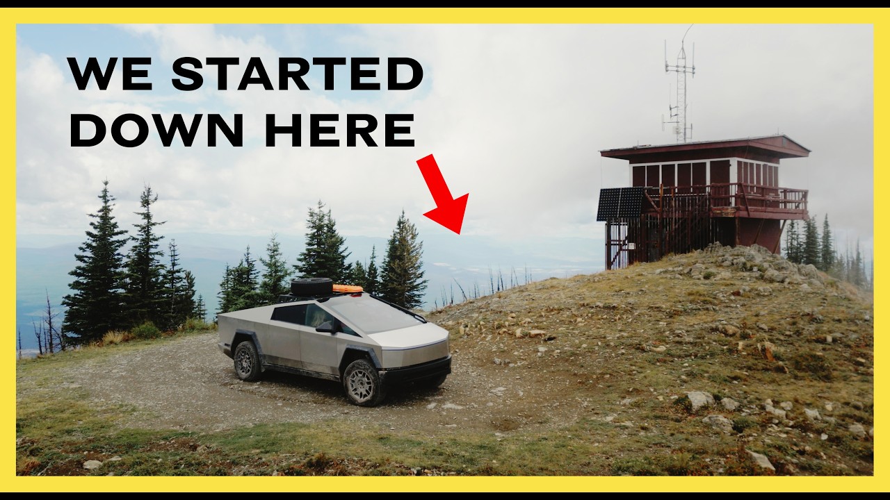 Exploring the Montana backwoods in a Tesla Cybertruck | (PART 3)