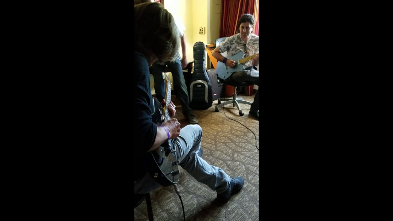 Allen Hinds, Steve Trovato, Doug Bossi playing Redplate Amps