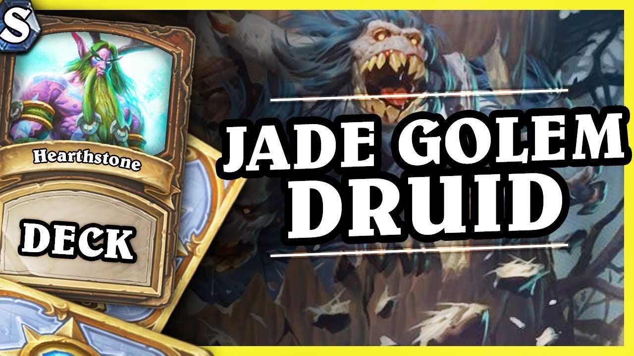 JADE GOLEM DRUID - Hearthstone Deck Std (KotFT)