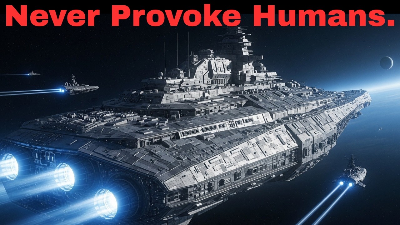 “Do Not Attack Humans,” the Council Warned—The Galaxy Learned Why Earth’s Fleet Fought Back  HFY Sci