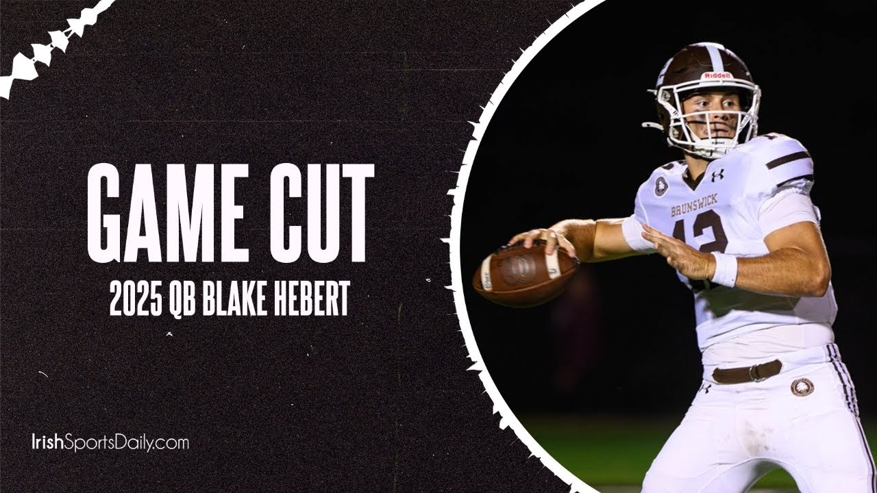 Game Cut | 2025 Notre Dame QB Commit Blake Hebert (3 TDs) vs. Trinity-Pawling