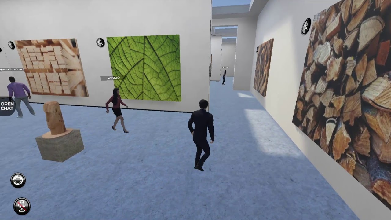 Immersive Virtual Event Platform