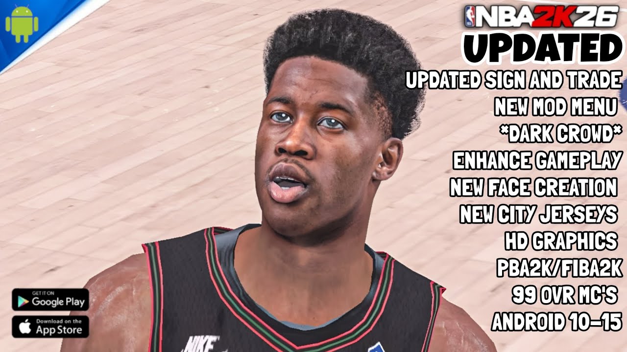 UPDATED NBA2K20-2K26 | 76ERS vs JAZZ | UPDATED SIGN AND TRADE | DARK CROWD | NEW FACE CREATION |