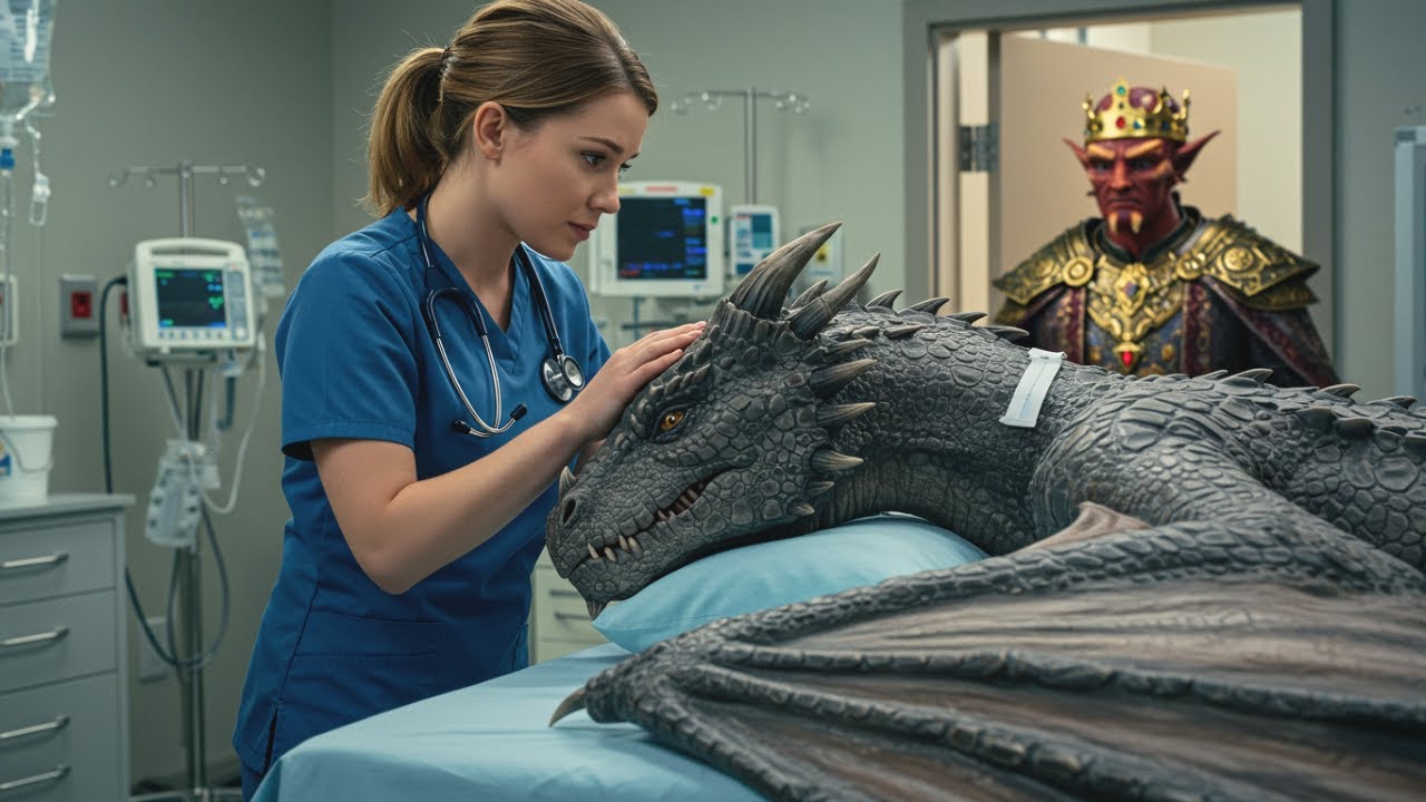 “Cuidadora canta a dragón en coma — sin saber que el emperador que mira es su hijo adoptivo”🐉👑✨