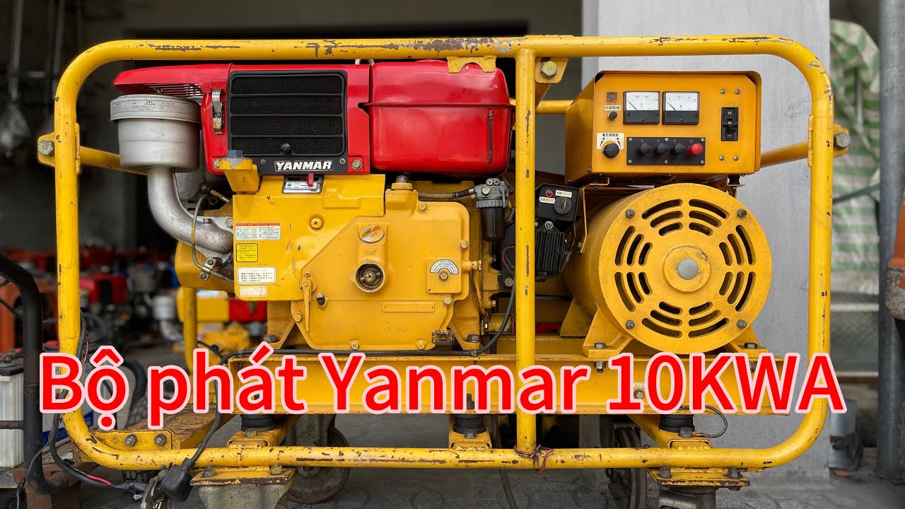 Bộ Phát Điện Yanmar 10kwa 3 pha 1 pha đều dùng được ☎ 0978.177.398 - 0986.554.119