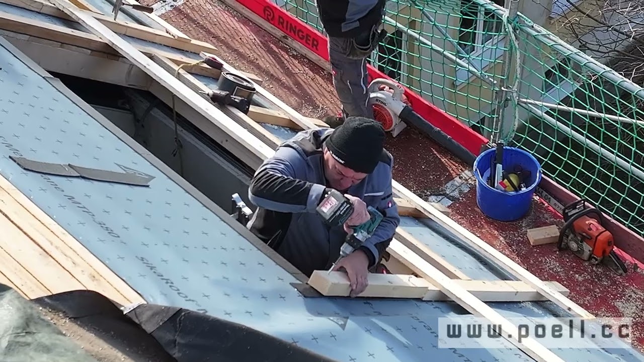 Blick auf die Baustelle nach Deutsch-Wagram