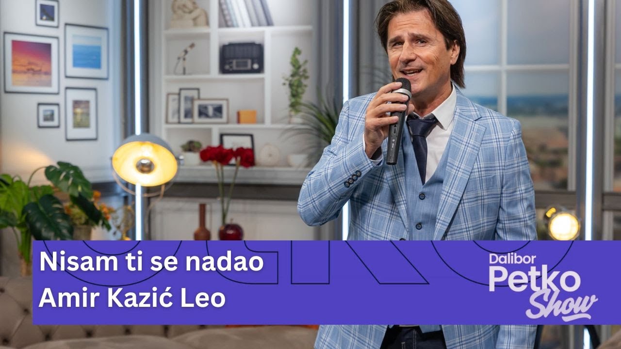 Amir Kazić Leo - Nisam ti se nadao | Dalibor Petko Show | CMC TV