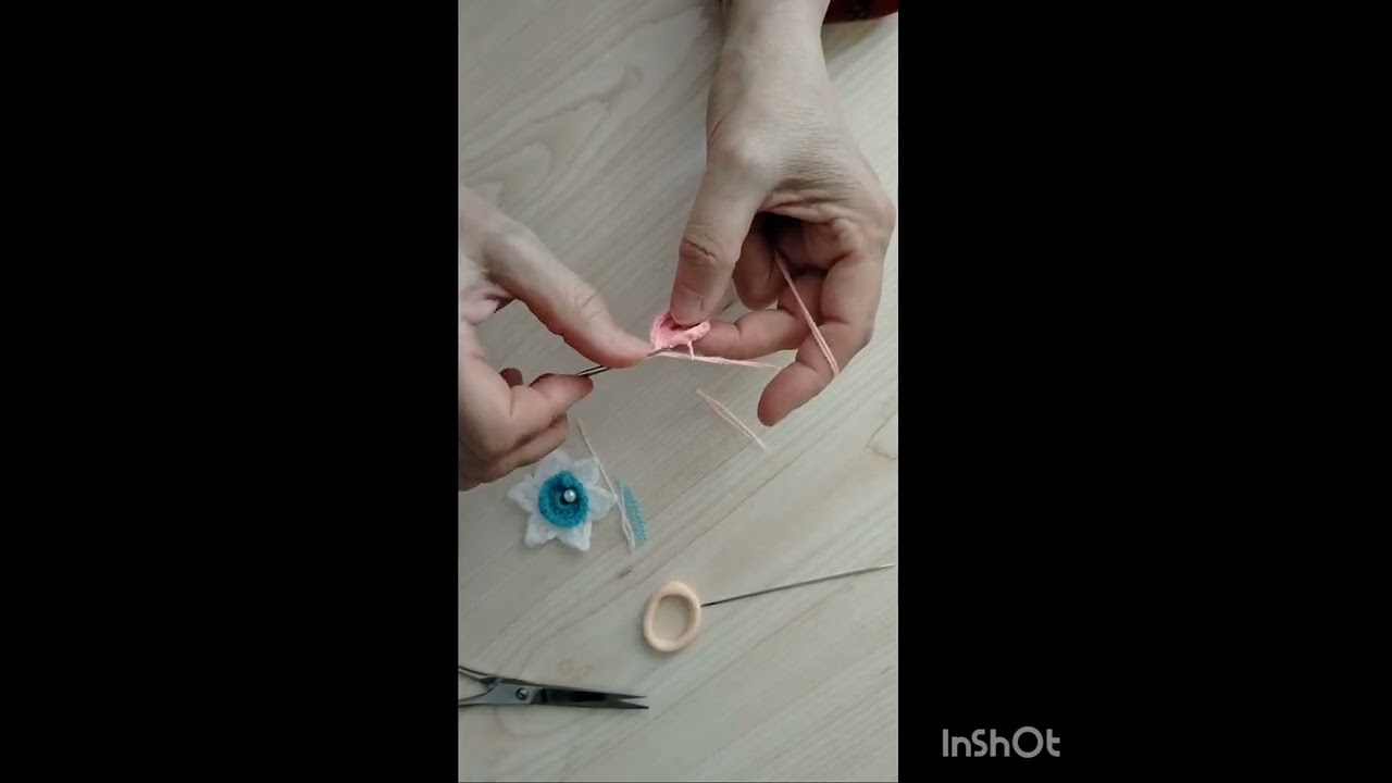 çiçekli toka yapımı çok amaçlı kollanılabilir 
