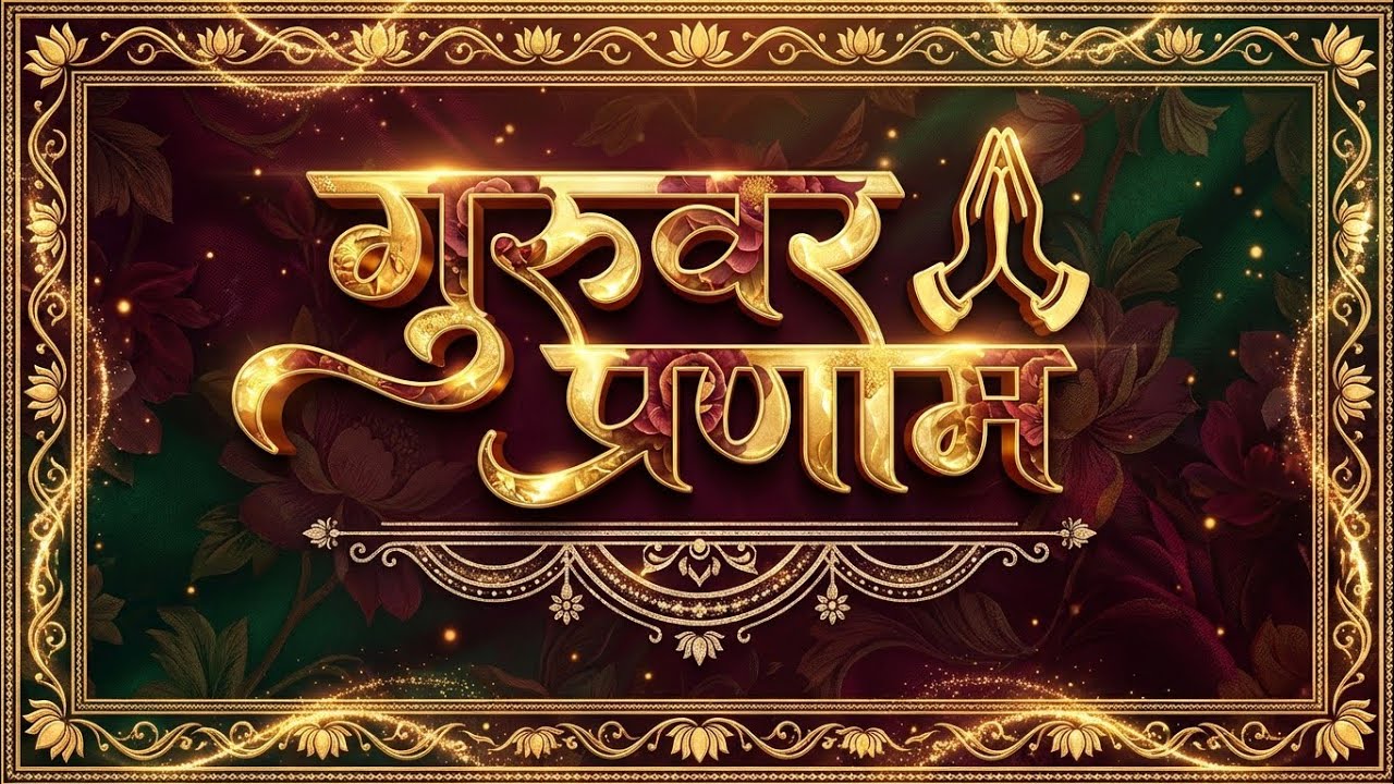 गुरुवर प्रणाम ।। भजन।। THESOUNDOFGOD