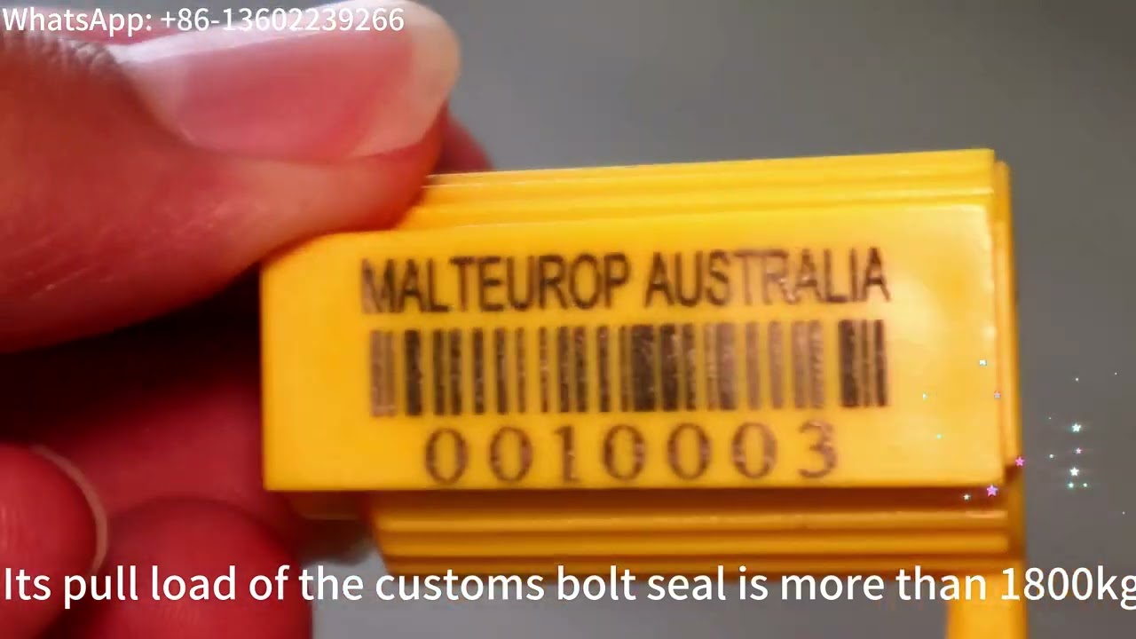 Container bolt seals from China