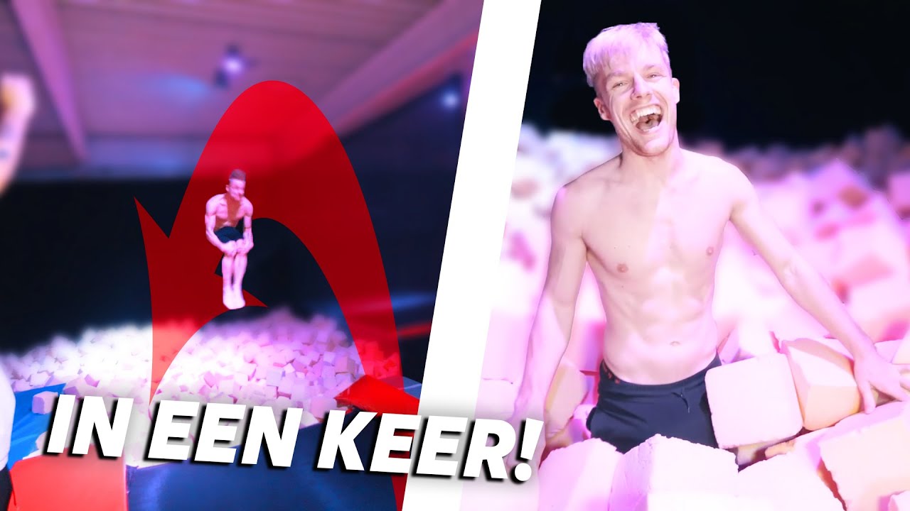 ZIJN EERSTE DUBBEL BACKFLIP! | #56