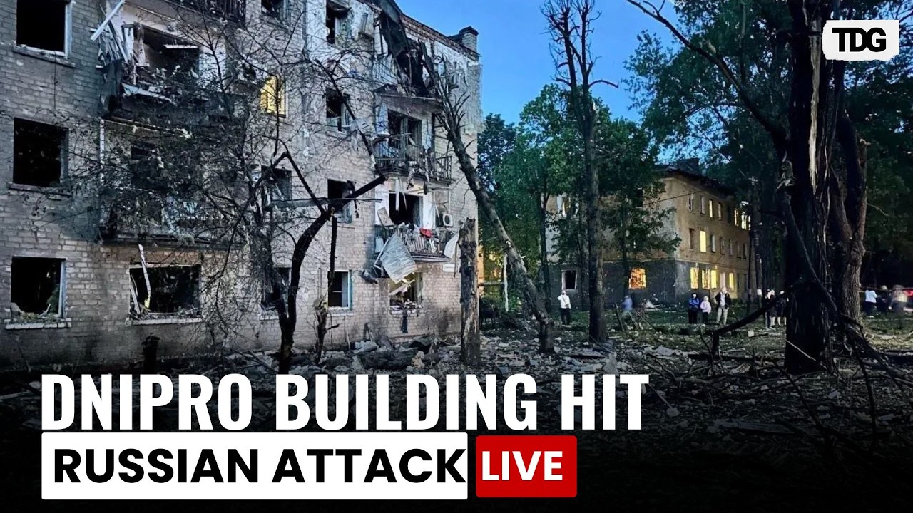 LIVE: Russia Launches Drone And Missile Attack On Ukraine&rsquo;s Dnipro