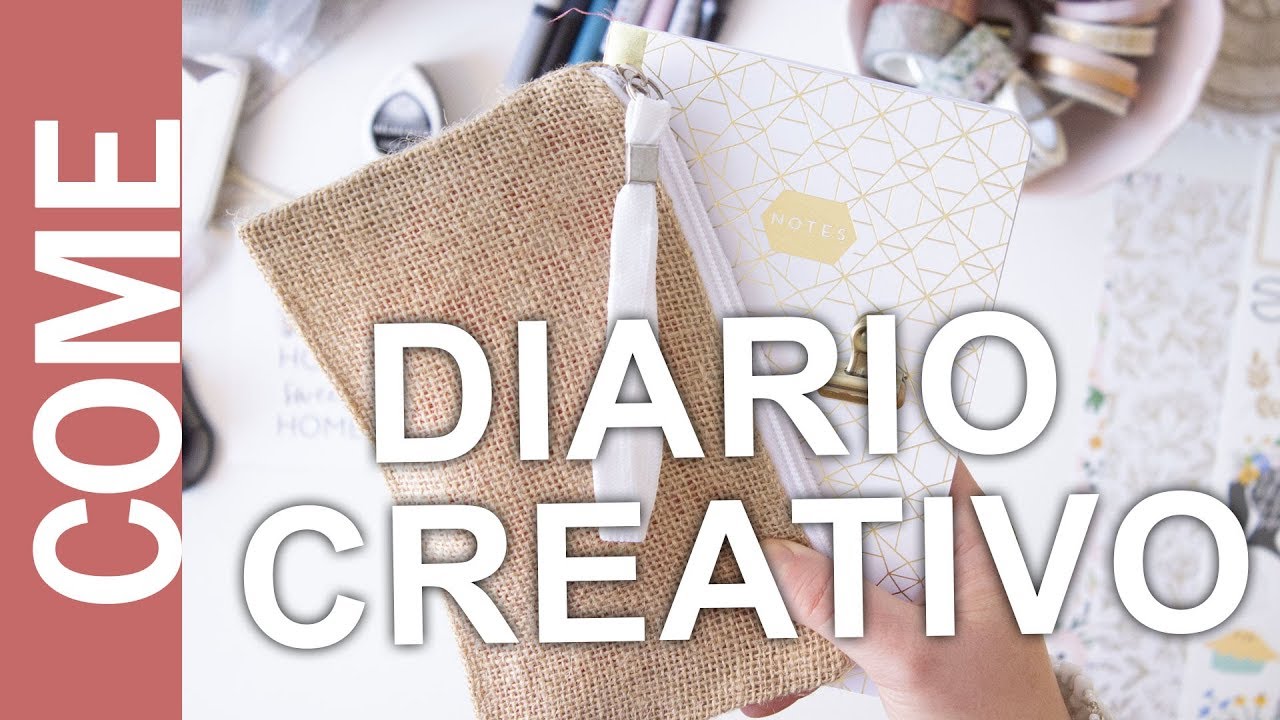 Come fare un diario creativo  - Scrapbooking ITALIANO - Kit di Scrapbookstore.eu