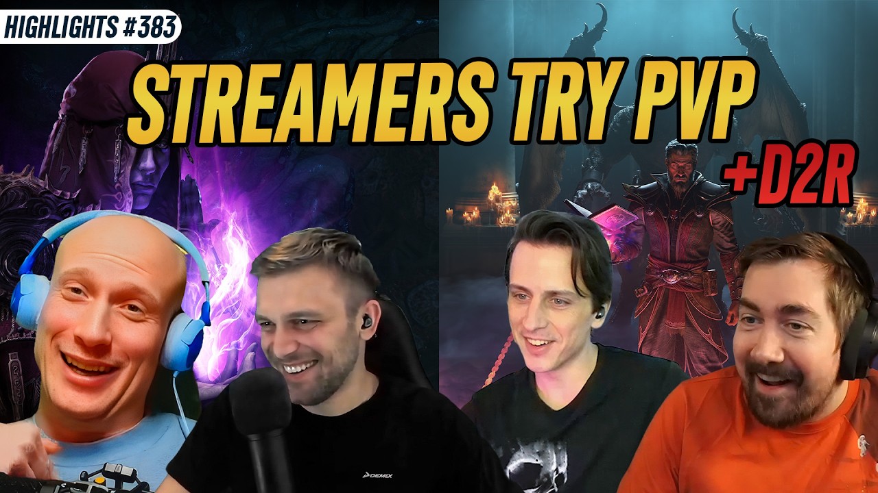 Path of Exile Streamers Try PvP for the First Time