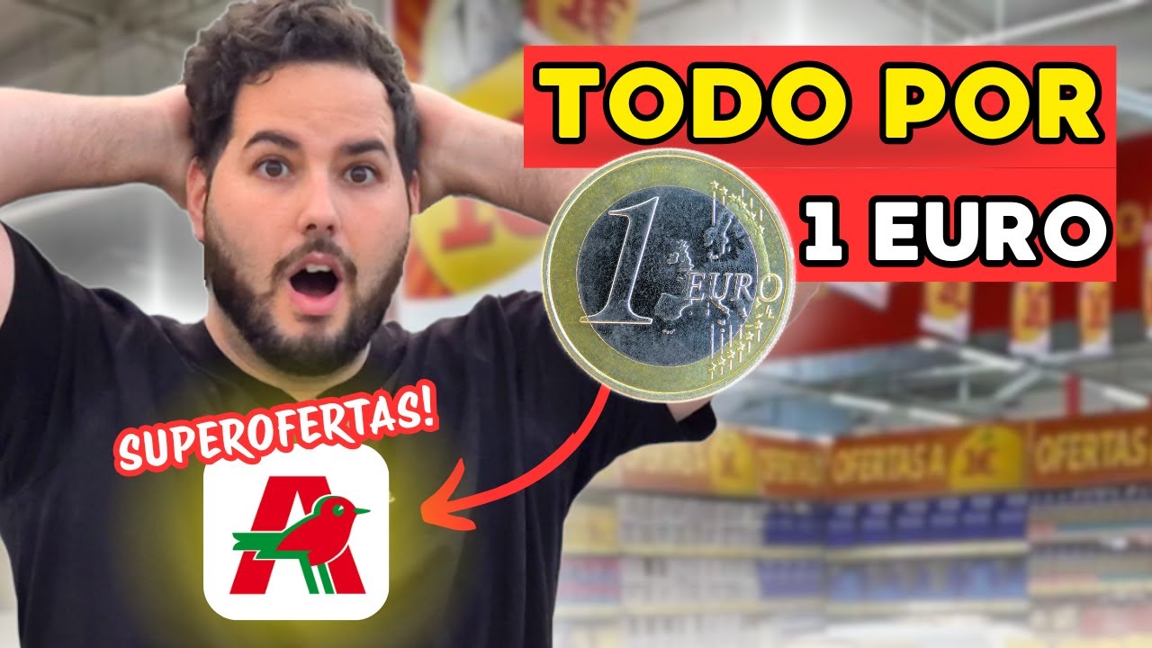 &iexcl;ENCONTRAMOS OFERTAS de TODO A 1 EURO! As&iacute; Ahorras en ALCAMPO  &iquest;O no?