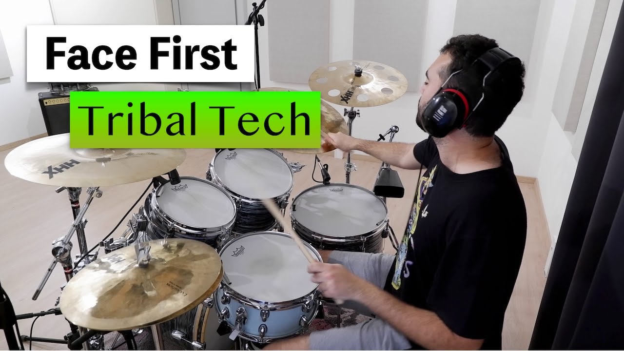 Nikos Sygletos - Face First - Tribal Tech - Drum Cover