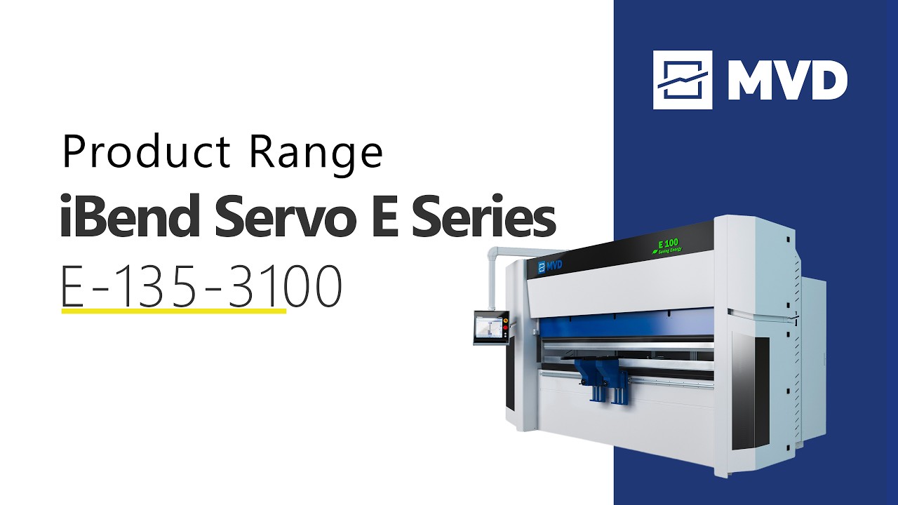 MVD | iBend #Servo Press Brake E135-3100 (Belt Driven)