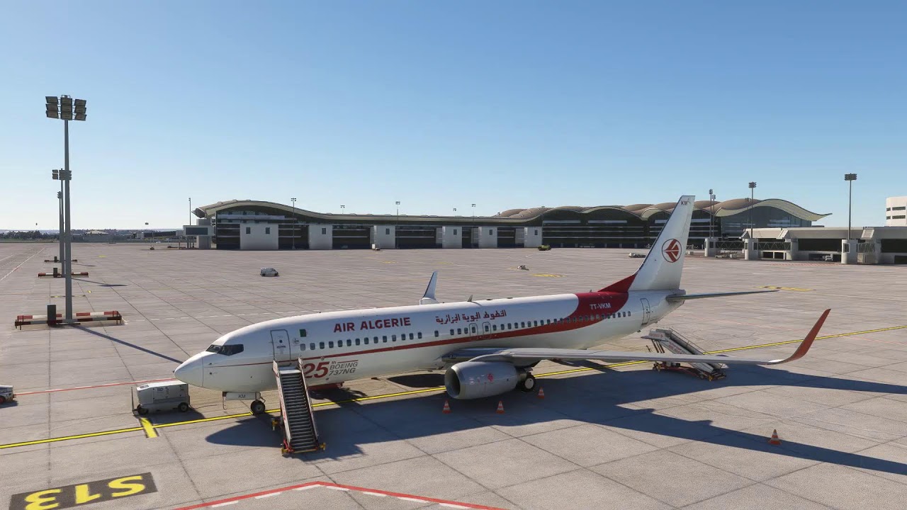 Microsoft Flight Simulator 2020 | AIR ALGERIE FULL FLIGHT PALMA DE MALLORCA - ALGIERS BOEING 737-800
