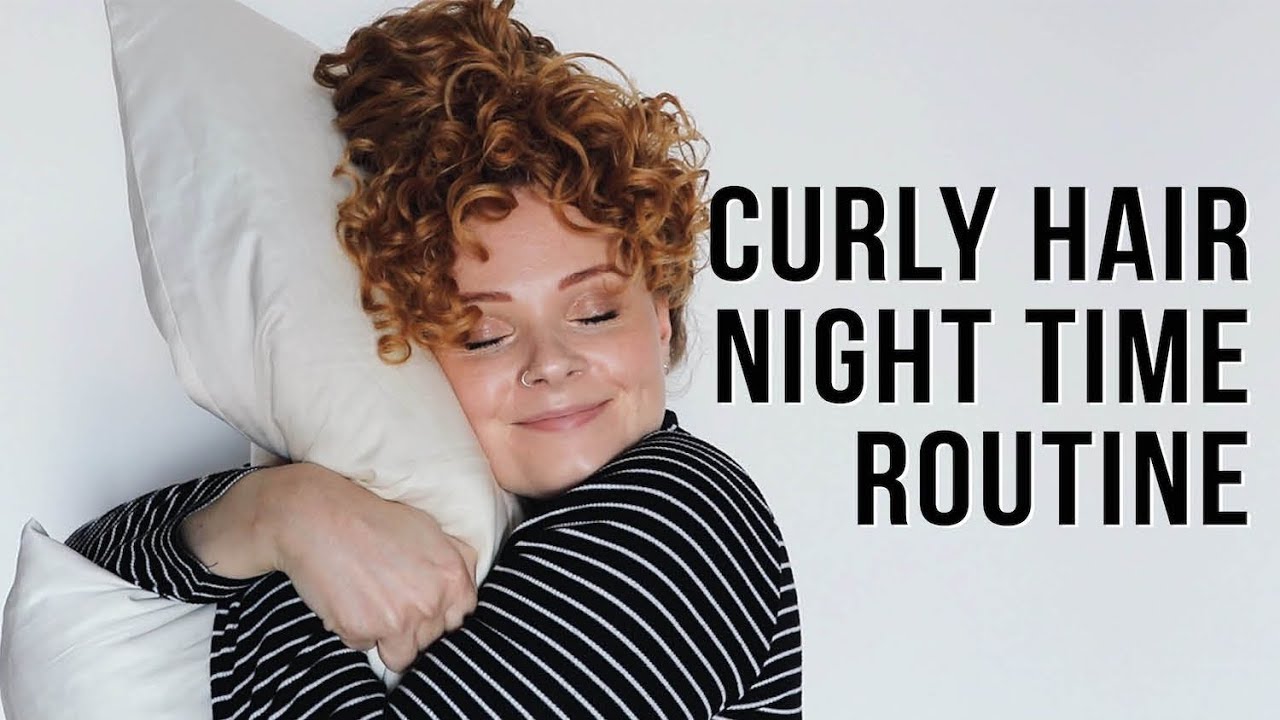 HOW TO SLEEP WITH CURLY HAIR: MY CURLY HAIR NIGHT ROUTINE